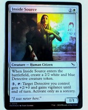 Inside Source #19 Murders at Karlov Manor Foil Magic the Gathering 