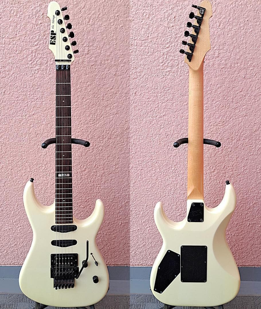 洋楽 Burat Blanca - Et Ses Guitares Magiques MIRAGE DELUXE '87 - The ESP Guitar Company