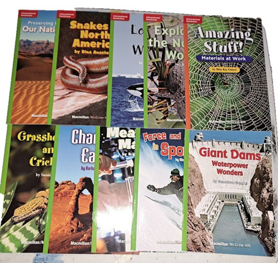 40 Kids Science & Nature Reading 4th Grade Pearson DK and McGraw-Hill Homeschool