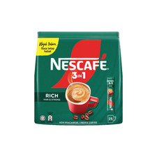 Nescafe 3in1 Rich Strong Coffee Mix Instant Drink 25 Sticks Packs 450g