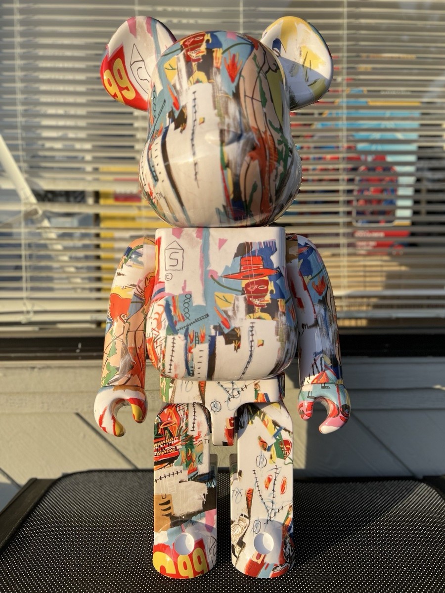Bearbrick Andy Warhol x JEAN-MICHEL BASQUIAT #4 1000% (NO BOX) | eBay