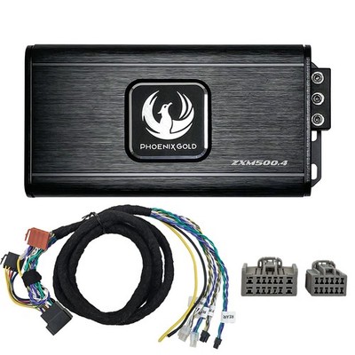 Phoenix Gold ZXMPV3 Volvo 500W Plug and Play Premium 4 Kanal Verstärker Upgrade
