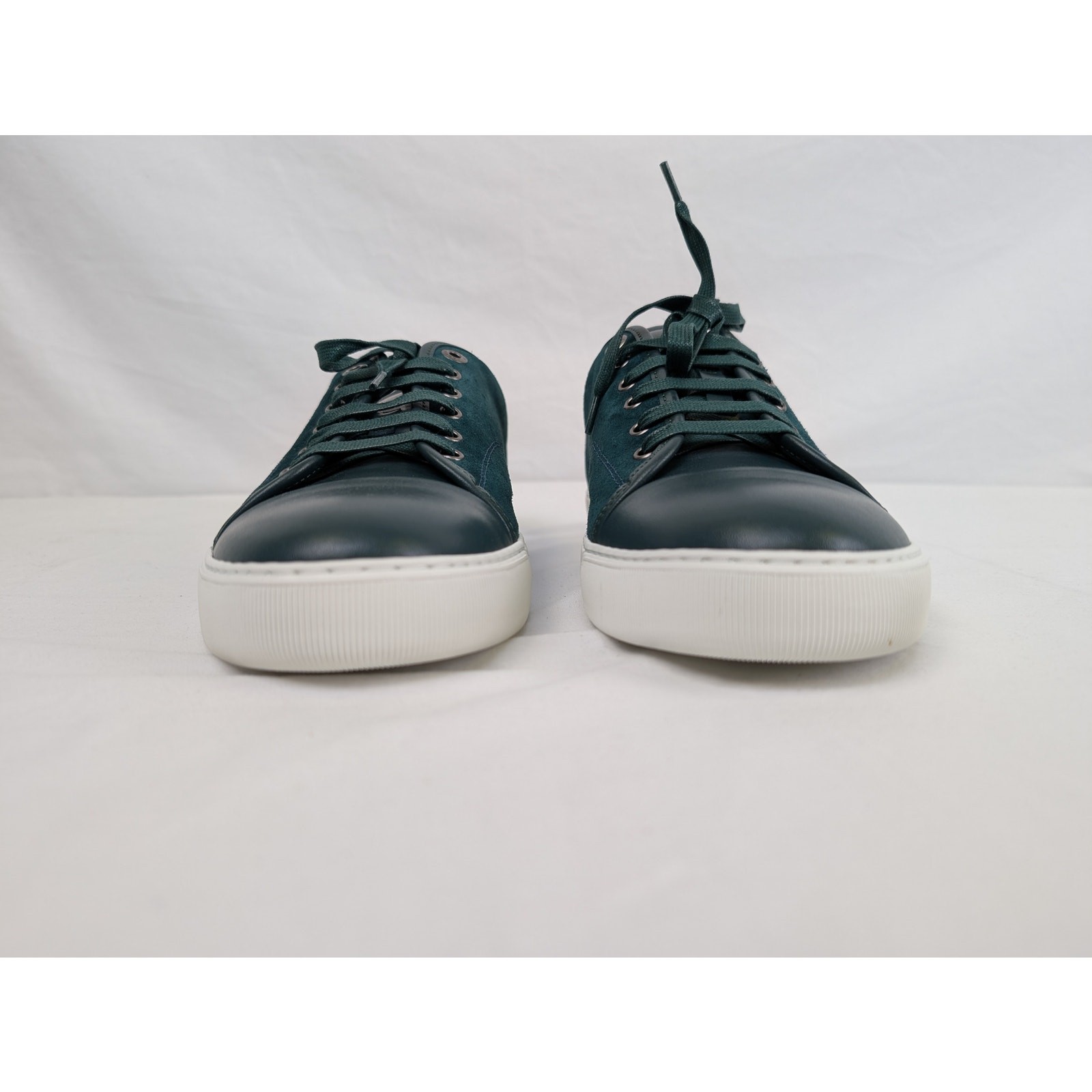 Lanvin DBB1 Sneakers in Dark Green BNWB 44 image 6
