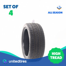 Set Of 4 Used 22545zr17 Continental Controlcontact Sport Srs Plus - 8.532
