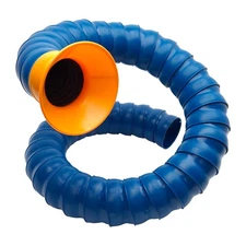 Loc-Line 81201 & 81203 Vacuum Hose w/ Round Nozzle, 2-1/2in System, 41 Segments