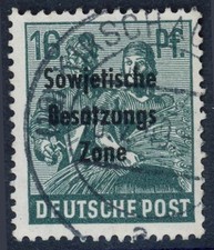 SBZ Nr. 188 b gestempelt gepr&uuml;ft Paul BPP 843