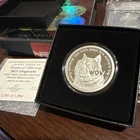 2021 1 oz .999 Silver Shield Doge Coin Crypto Series #9 Proof with COA Hahaha