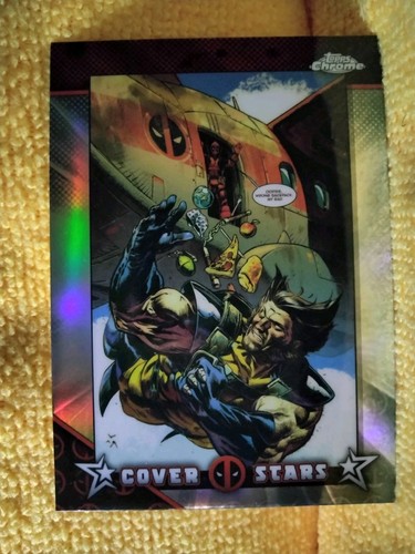 2025 Marvel Topps Chrome Deadpool Cover Stars X-Men Heir Of Apocalypse : Wolver