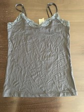 Only Hearts Delicious Camisole Lace Charcoal Size M Grey BNWT