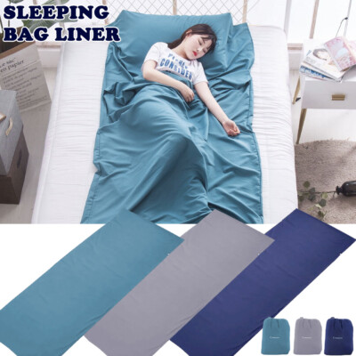 NiCoLa Reiseschlafsack-Innenfutter - Leichte Mikrofaser Reisedecke 220x90cm Für Camping