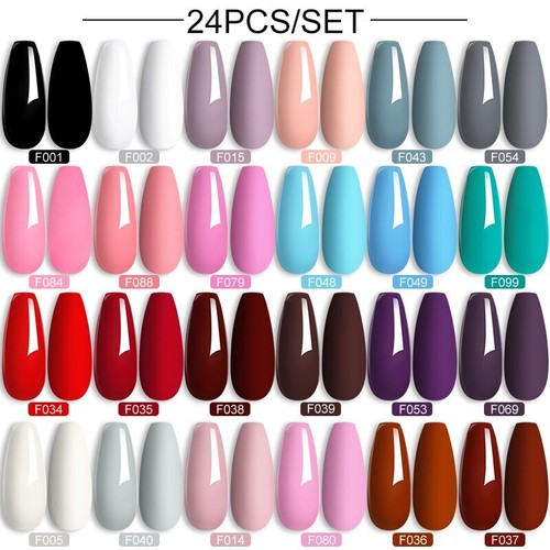 20/24PCS Smalto Gel Termico Set 3 Strati Temperatura Smalto Cambia Colore - Foto 34 di 90