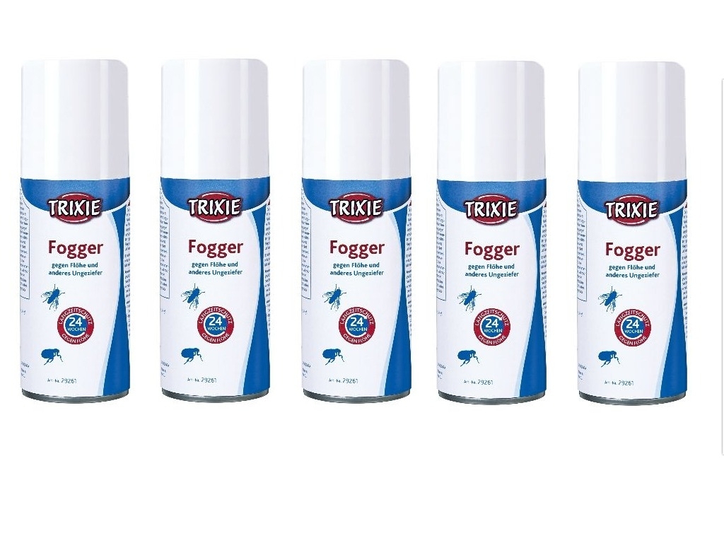 Sparpaket 5 x Trixie Fogger 100ml Flohbombe UngezieferSprühautomat