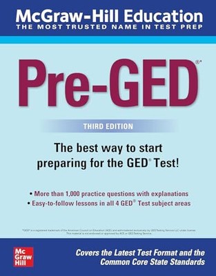 McGraw-Hill Education Pre-GED, Third Edition