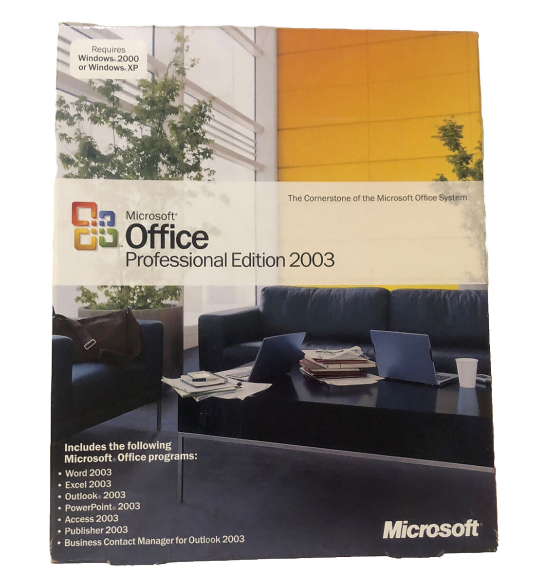 Microsoft Office 2003 Professional - Retail Box Word Excel Microsoft Office 2003 Professional - Retail Box Word Excel