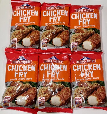Lot of 6 House Autry Chicken Fry Original Crunchy Recipe | 11oz Ea | Exp 2/26+