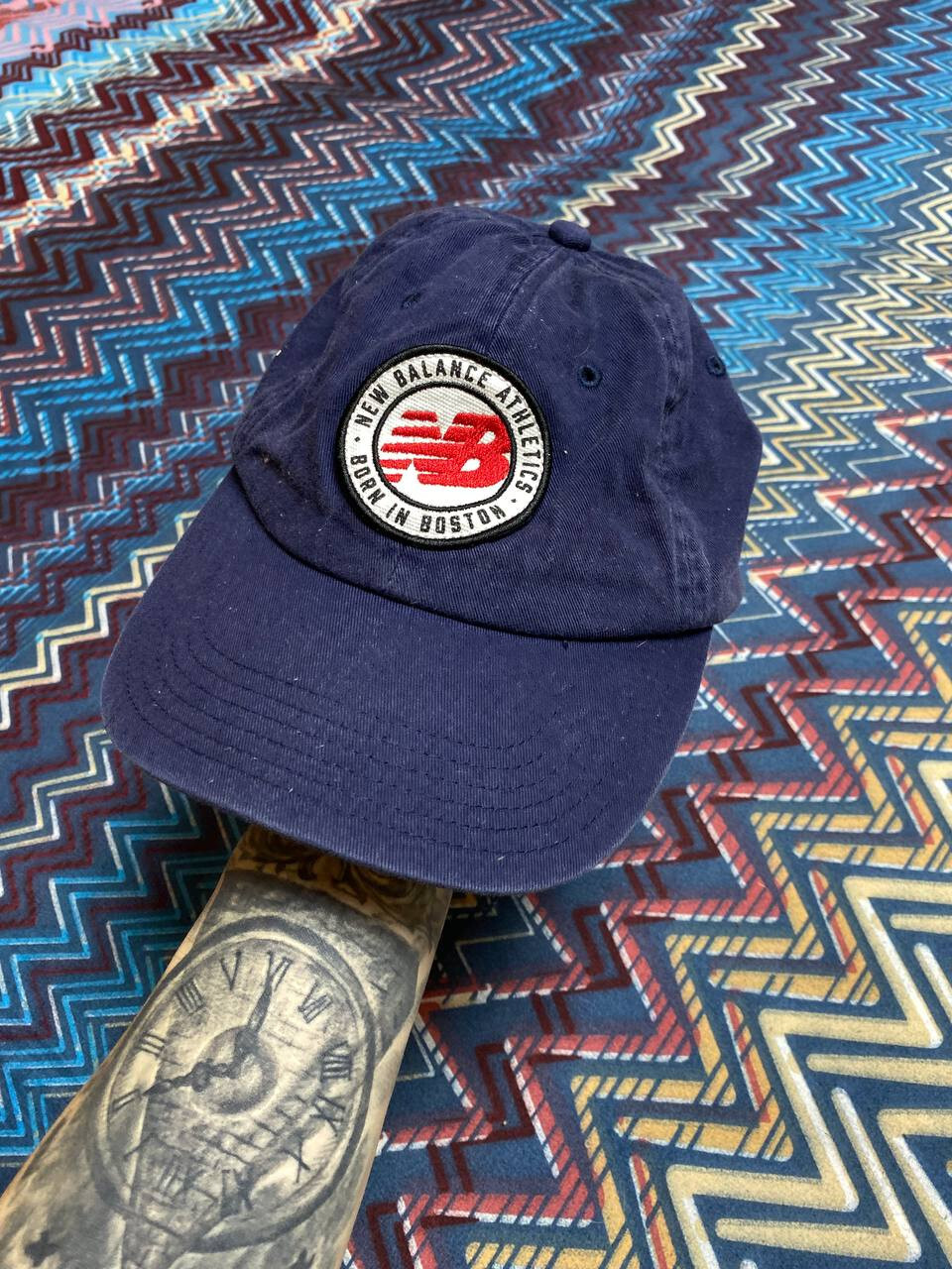 New Balance Faded Color Classic Baseball Hat Embroidered Cap