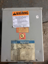 WESTINGHOUSE 5KVA 240-480 TO 120/240 SINGLE PHASE TRANSFORMER...38
