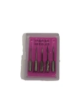 4 PCS. STANDARD REPLACEMENT NEEDLES FOR ARROW CLOTHING TAGGING GUNS PLASTIC TIPS