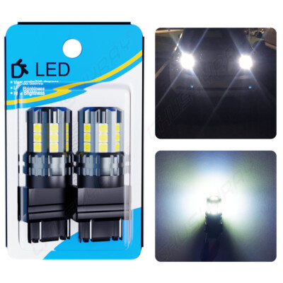 LED Switchback Turn Signal Blinker Light Bulbs 3157 for Ford E150 E250 2003-14