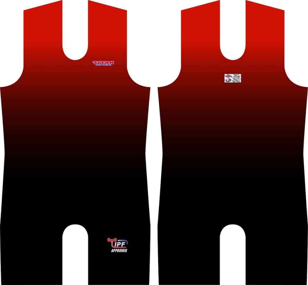 Titan Triumph Fade Powerlifting Singlet - IPF USAPL Approved