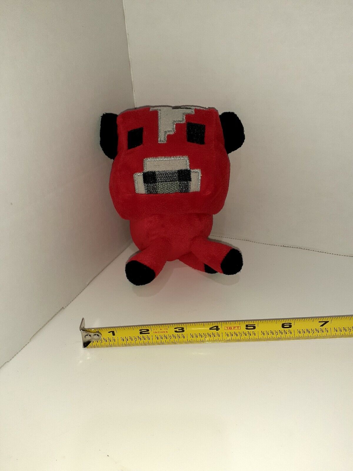 Minecraft Baby Mooshroom Vermelho Boneco Bicho de Pelúcia Original Mojang  Personagem Jogo Game - mls em Promoção na Americanas