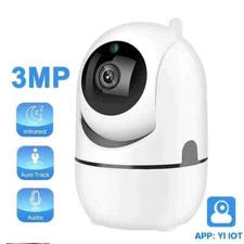 3MP WiFi Security Camera Indoor AI Motion Tracking 2-Way Audio Night Vision