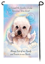 Dandie Dinmont Terrier Memorial Garden Flag