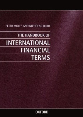 Handbook of International Financial Terms, Hardcover by Moles, Peter; Terry, ...