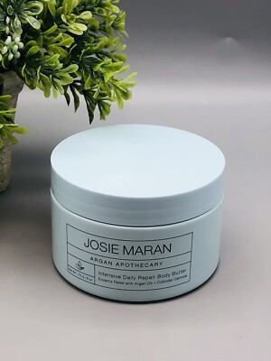 Josie Maran Argan Apothecary Intensive Daily Repair Body Butter 6 oz New READ