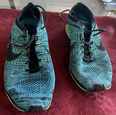 nike flyknit racer blue lagoon