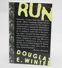 RUN by Douglas E Winter - Knopf 2000 Uncorrected Proofs ARC if First Edition TPB