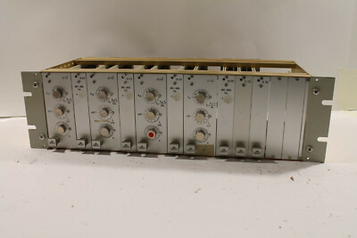 Hartmann & Braun S&F Rack with CS122, CQ012, CL512 & CL162 | eBay