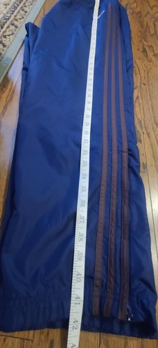 Vtg Y2K Adidas Men’s TRACKSUIT Jacket & Pants Large Blue & Brown Purple **READ** - Picture 19 of 19