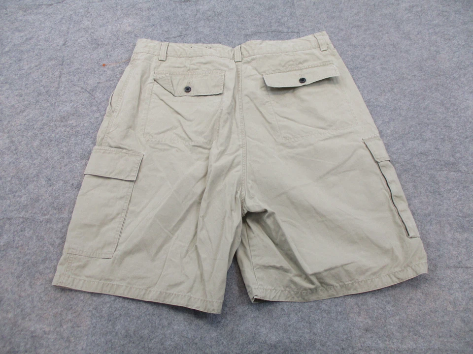 Pantalones Cortos Victorinox Para Hombre 38 Carga Marrón Bolsillo Frontal Plano Adulto Recto Informal 9" Foto 4 de 4