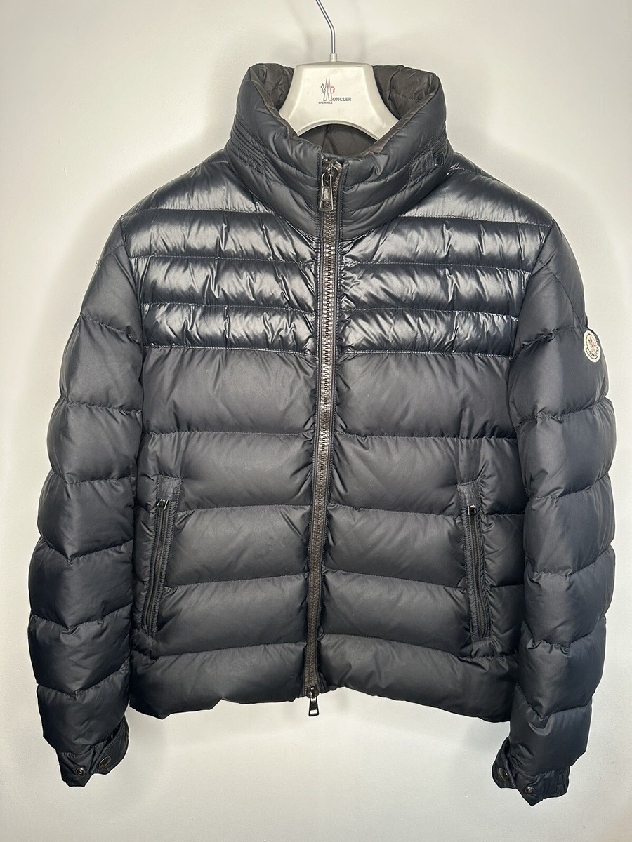 MONCLER ダウンジャケット DINANT GIUBBOTTO size:4 Moncler Dinant Giubbotto Matte/Shiny Puffer Jacket Blue Medium
