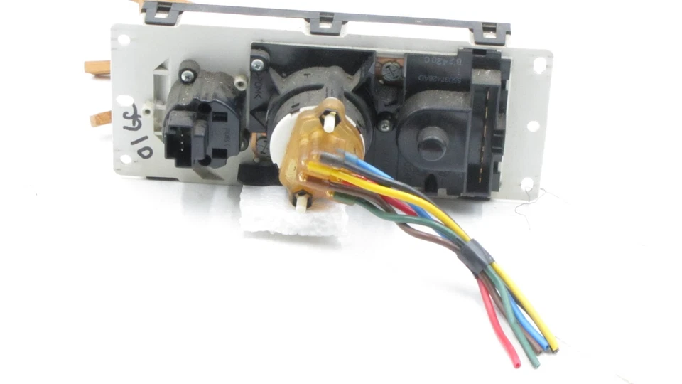 Jeep Cherokee XJ 1999-2001 calefacción aire acondicionado temperatura control climático interruptor 55037426AD Foto 3 de 3