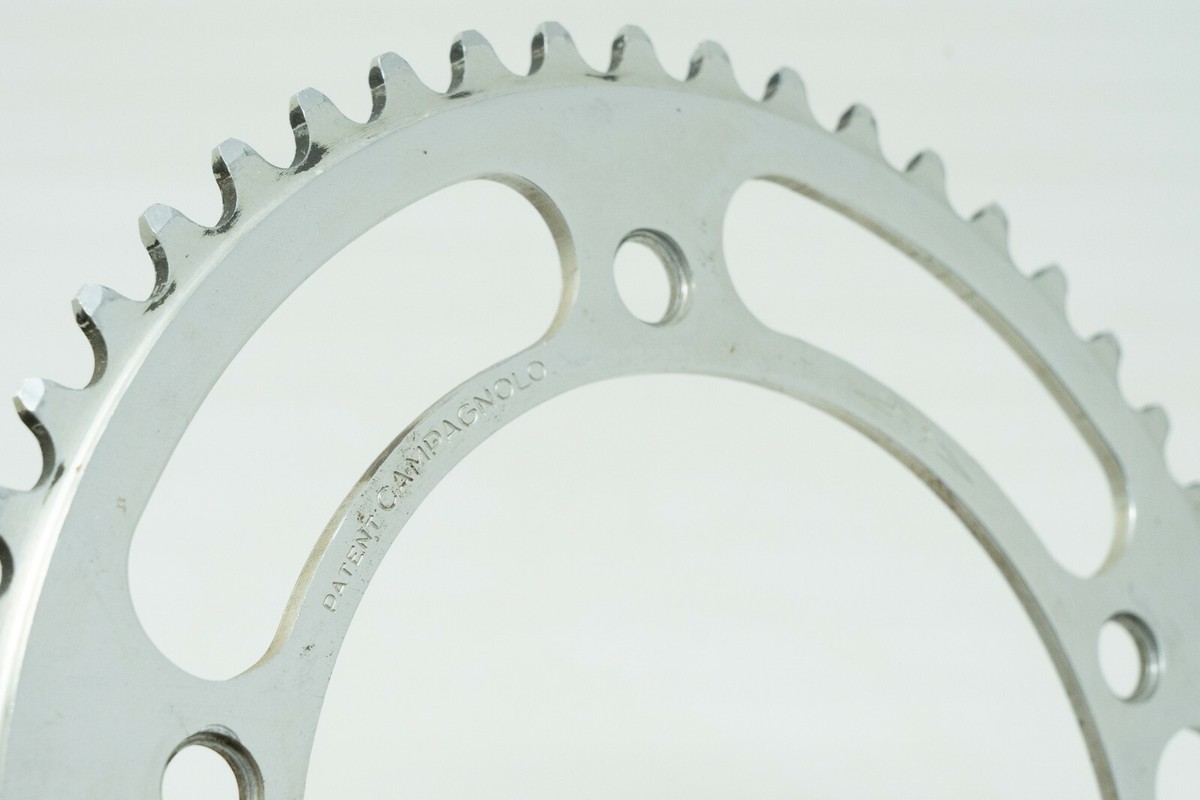 Early Campy Record Crank | 47-51 chainrings on a 151 bcd cra