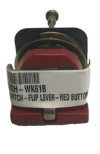 NEW, ALLEN BRADLEY, 800H-WK61B, HEAVY DUTY FLIP LEVER PUSHBUTTON, SERIES C(1C-1)