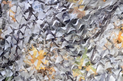 Ultra-Lite Lightweight Real-life Camo Camouflage Blind Netting w/ Carry Pouch - Picture 2 of 3