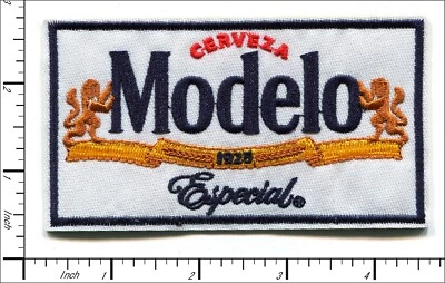 18 Pcs Embroidered Iron on patches Modelo Beer 110x62mm AP065mD1