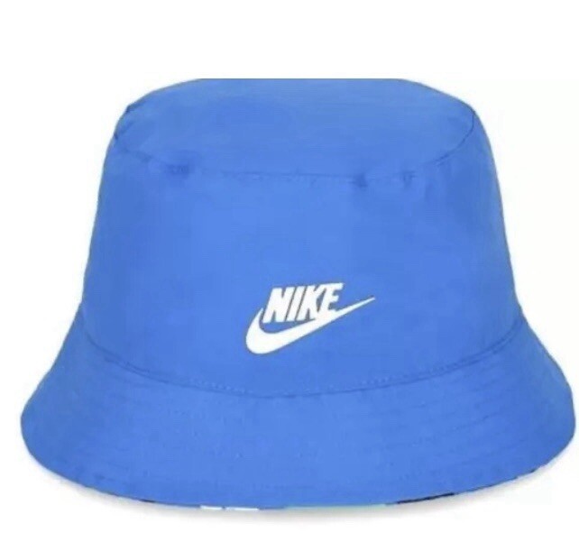 NEW NIKE [L/XL] Kids Unisex Reversible Bucket Hat-Pacific