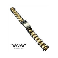 ZENITH - BRACCIALE - ACCIAIO INOX - ARGENTO E ORO - 19MM