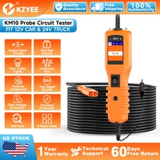  Kzyee KM10 12V 24V Power Circuit Tester Probe Electrical System Diagnostic Tool