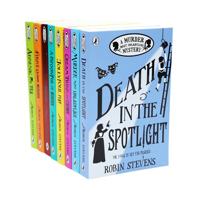 A Murder Most Unladylike von Robin Stevens 8 Bücher Set - Alter 9+ - Taschenbuch