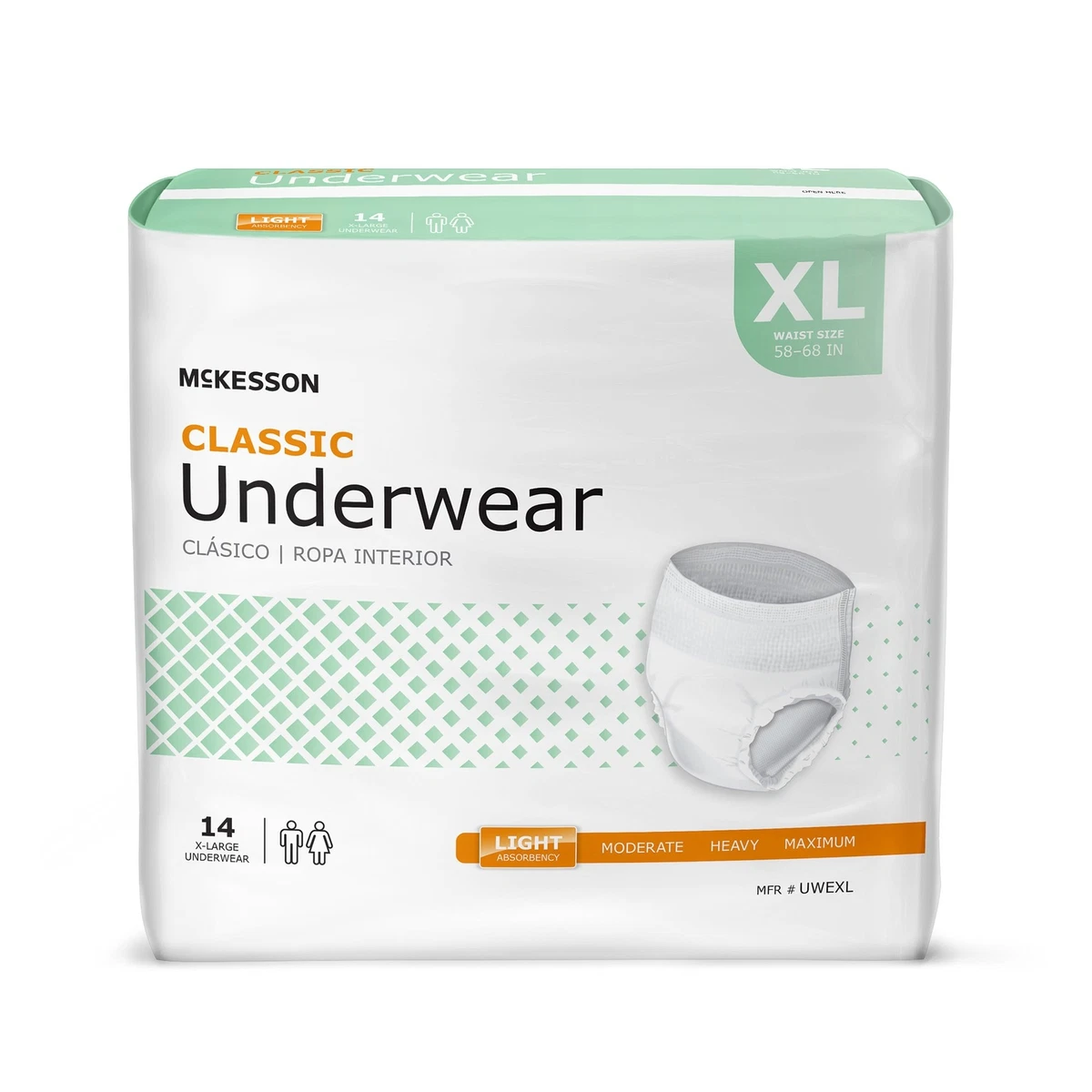 Cardinal Health Incontinence Underwear, Disposable Adult, 54 OFF
