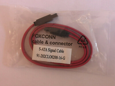 NEU FOXCONN  S-ATA Kabel  Signal Cable Computer PC Festplatte Mainboard Hardware