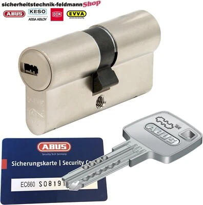 ABUS EC660 Doppelzylinder Schließzylinder Türzylinder mit N+G SKG** zertifiziert