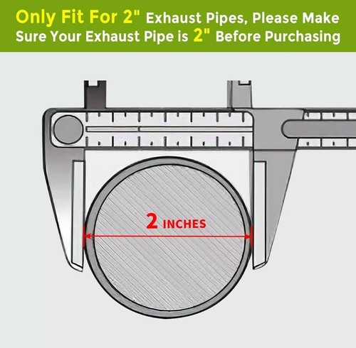 For All Subaru Catalytic Converter Upgrade 2 Unit Set Emissions Legal - Picture 7 of 10