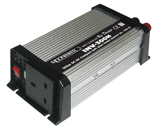 Moonraker 300W (600W Peak) 12V - 240V Mains Power Inverter car battery 12 volt - Imagen 1 de 1