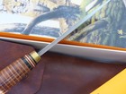 Marbles Gladstone USA mint in box Plainsman fixed blade leather & aluminum knife — photo 4